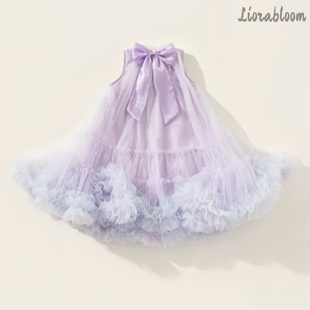 Women Formal Party Wear Dress - Mor Günlük Prenses Elbisesi Resmi Elbise