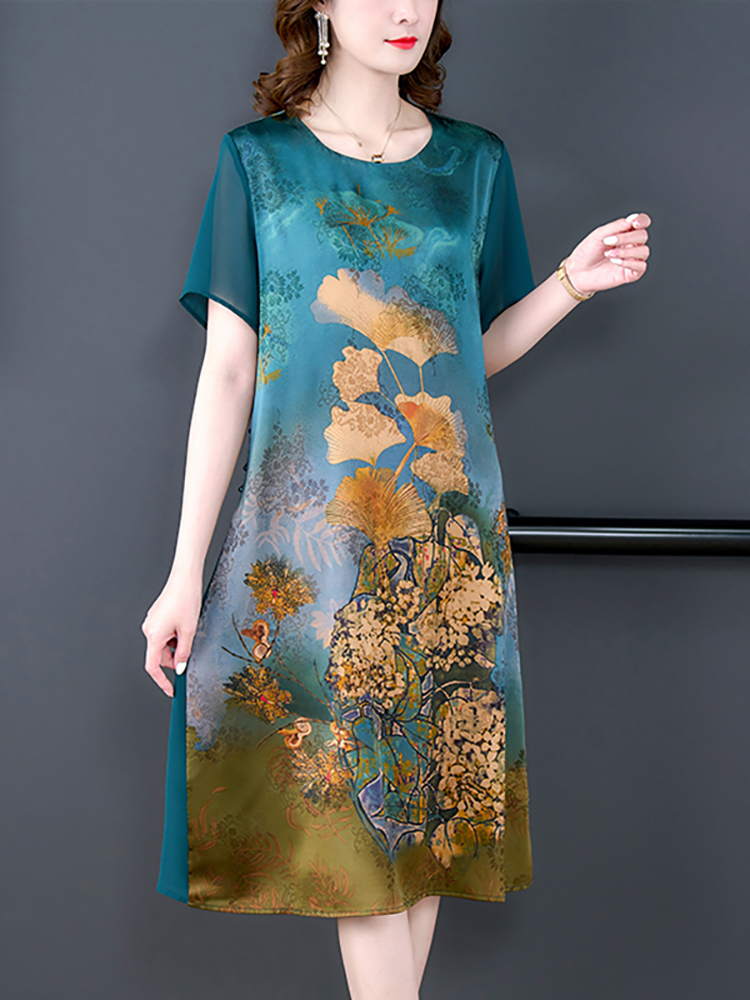 Women'S Red Formal Wear - 2024 kırmızı ipek çiçek lüks düğün