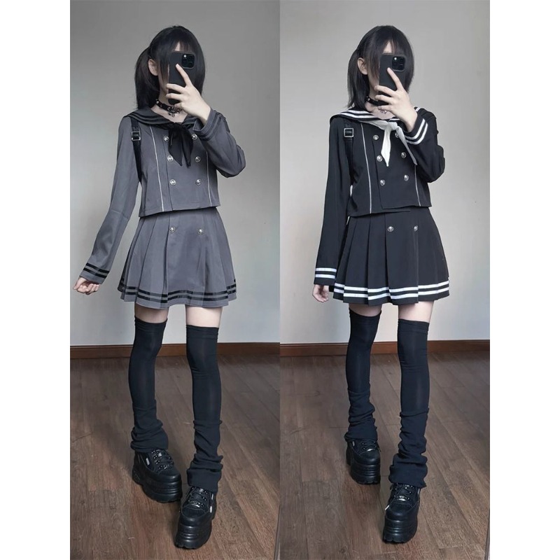 Women'S Elegant Formal Wear - Japon alt kültür Retro Cosplay kostüm