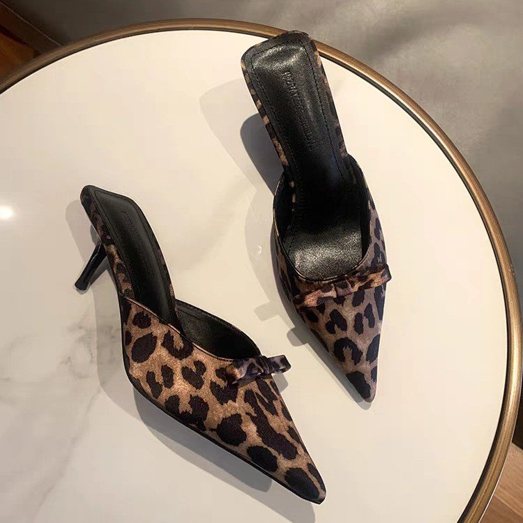 kadın leopar desenli sivri uçl - Women'S Elegant Formal Wear incelemesi ve fiyatı