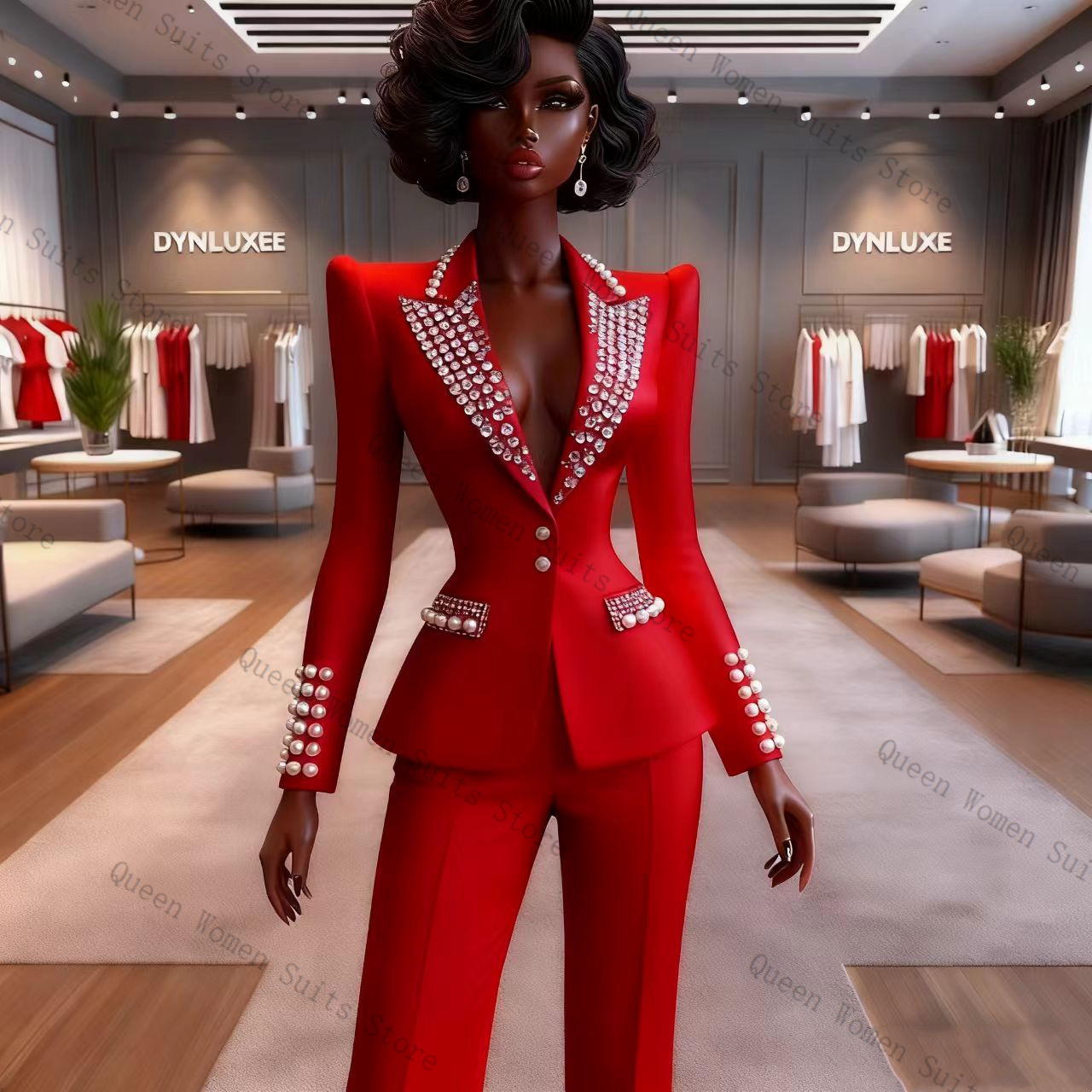 İnciler Kırmızı Kadın Takım El - Women'S Red Formal Wear incelemesi ve fiyatı