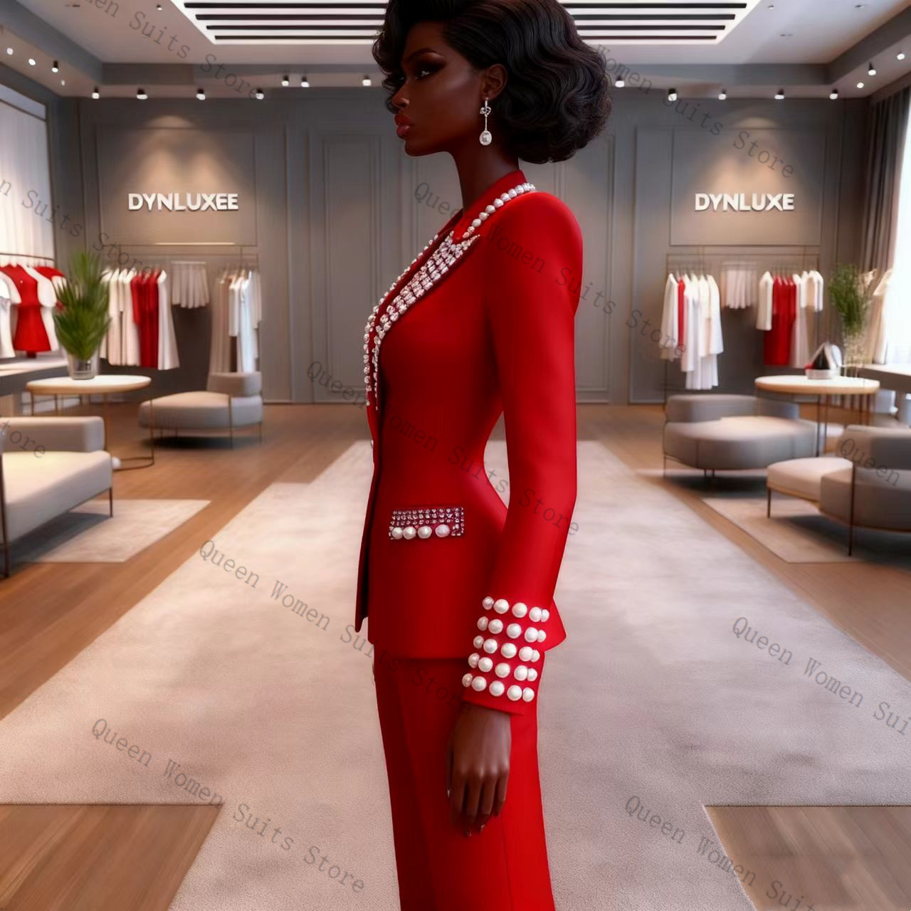 İnciler Kırmızı Kadın Takım El - Women'S Red Formal Wear incelemesi ve fiyatı