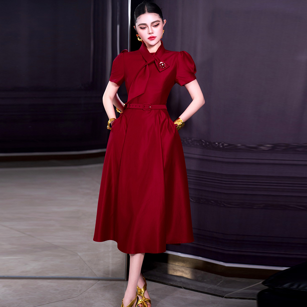 ZJYT Kırmızı Kadın Elbise Tren - Women'S Red Formal Wear incelemesi ve fiyatı
