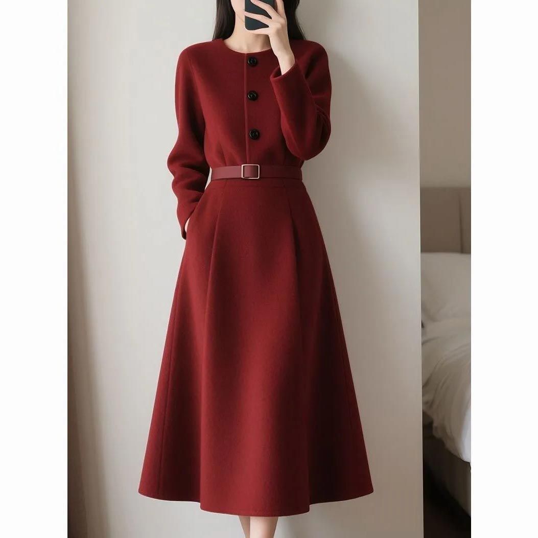 2026 Sonbaharı İçin Kırmızı Re - Women'S Red Formal Wear incelemesi ve fiyatı