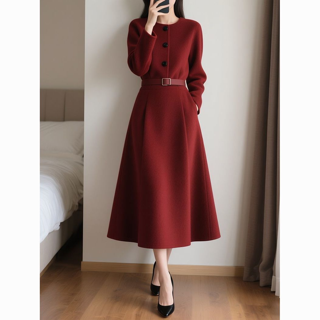 2026 Sonbaharı İçin Kırmızı Re - Women'S Red Formal Wear incelemesi ve fiyatı