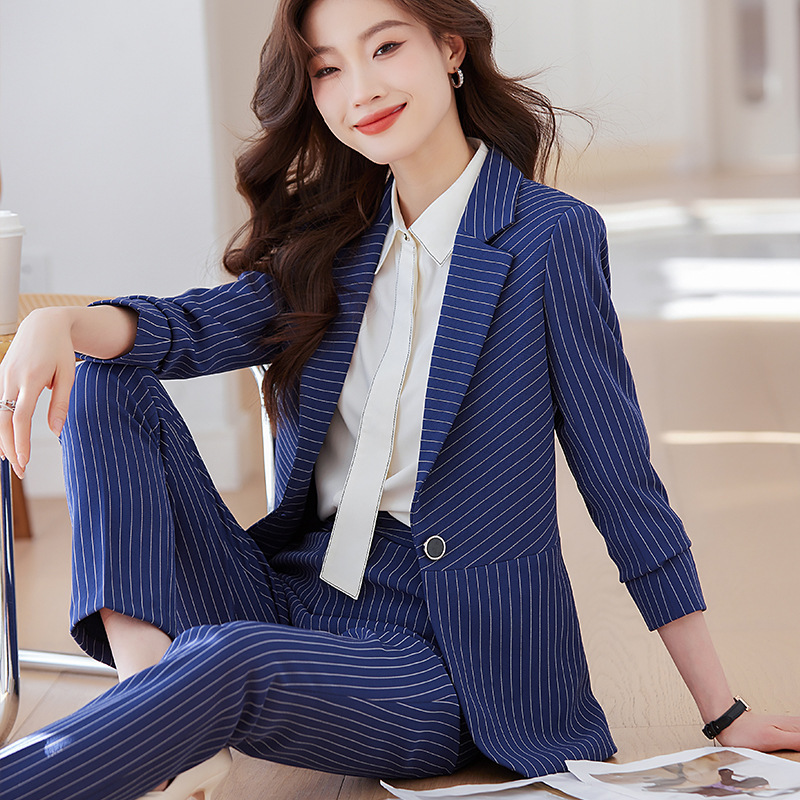Kadınlar için mavi çizgili tak - Women Formal Wear Store incelemesi ve fiyatı